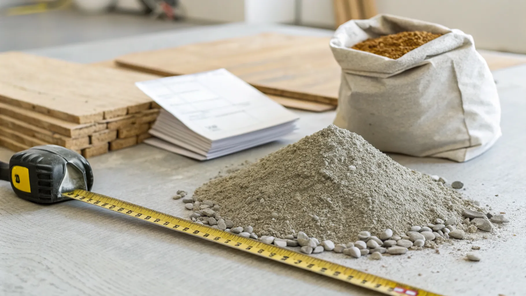 Concrete Calculator UK: Cement, Sand and Ballast by the m3